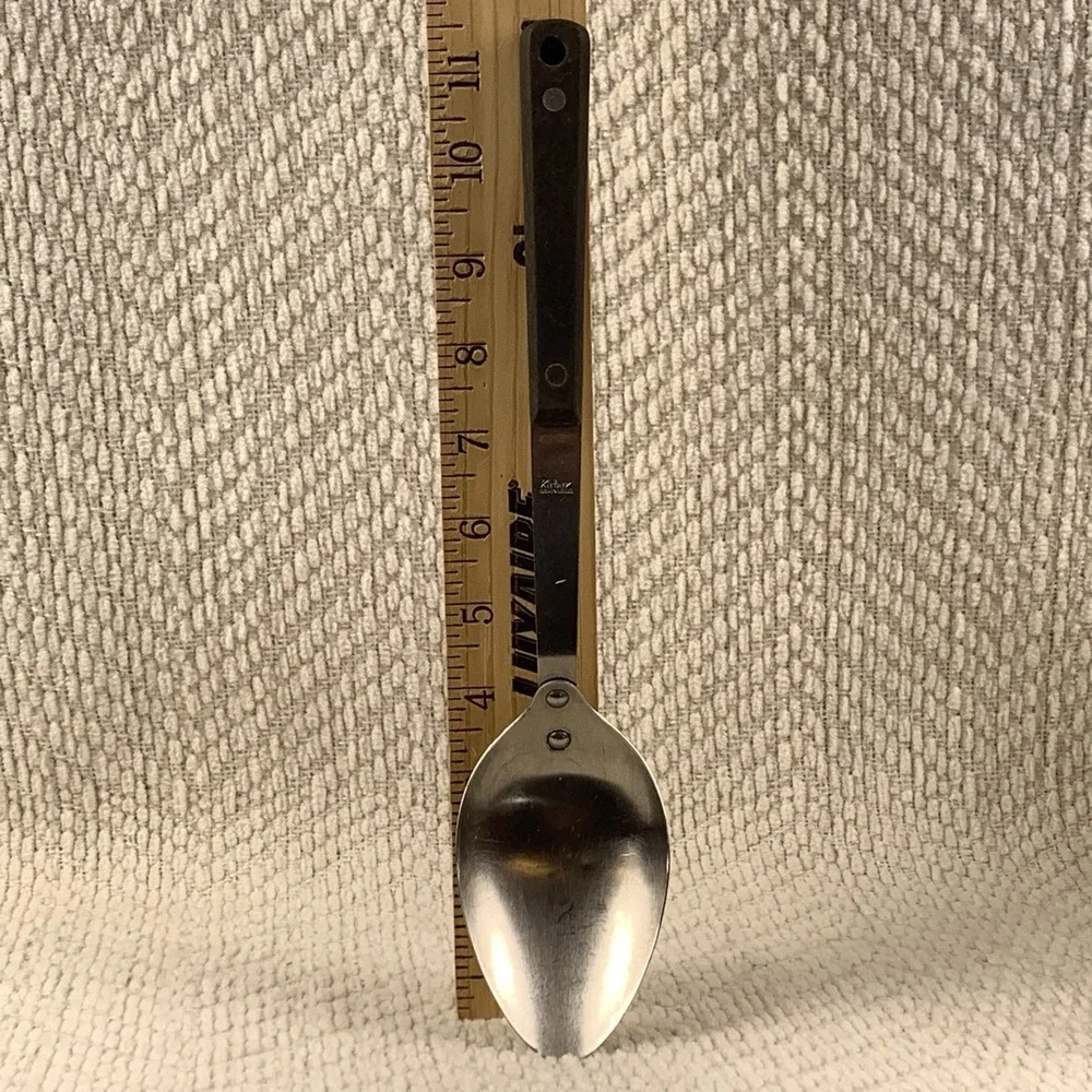 Vintage Kabar Stainless Serving Spoon‎ Metal Kitchen Cooking Utensil Farmhouse